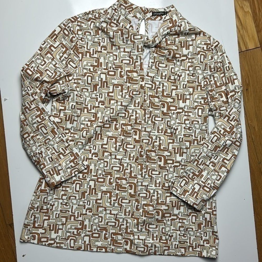 J. McLaughlin‎ Retro Twist neck top